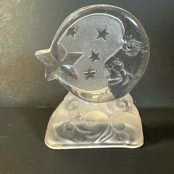 PartyLite Frosted Glass Celestial Candle Holder - Picture 5 of 6